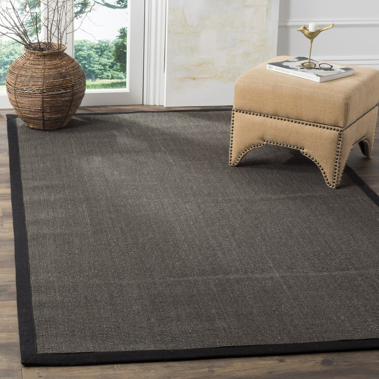 Breakwater Bay Tapis décoratif en jute gris anthracite Dollard et Commentaires Wayfair.ca
